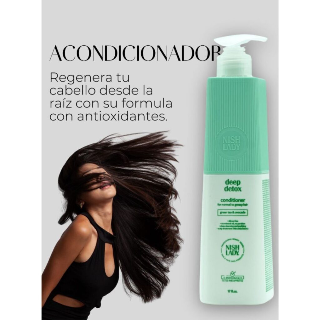 Diseño de acondicionador Nish Lady
